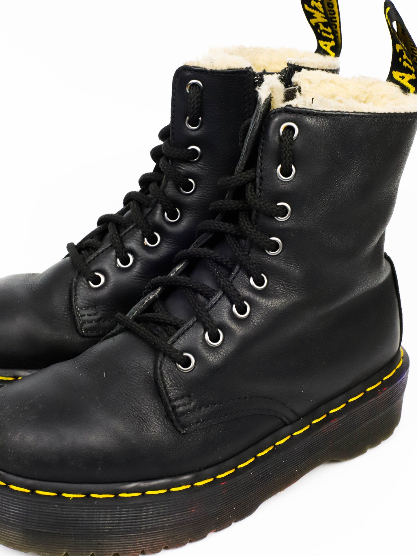 Dr. Martens Jadon Fur-Lined Platform