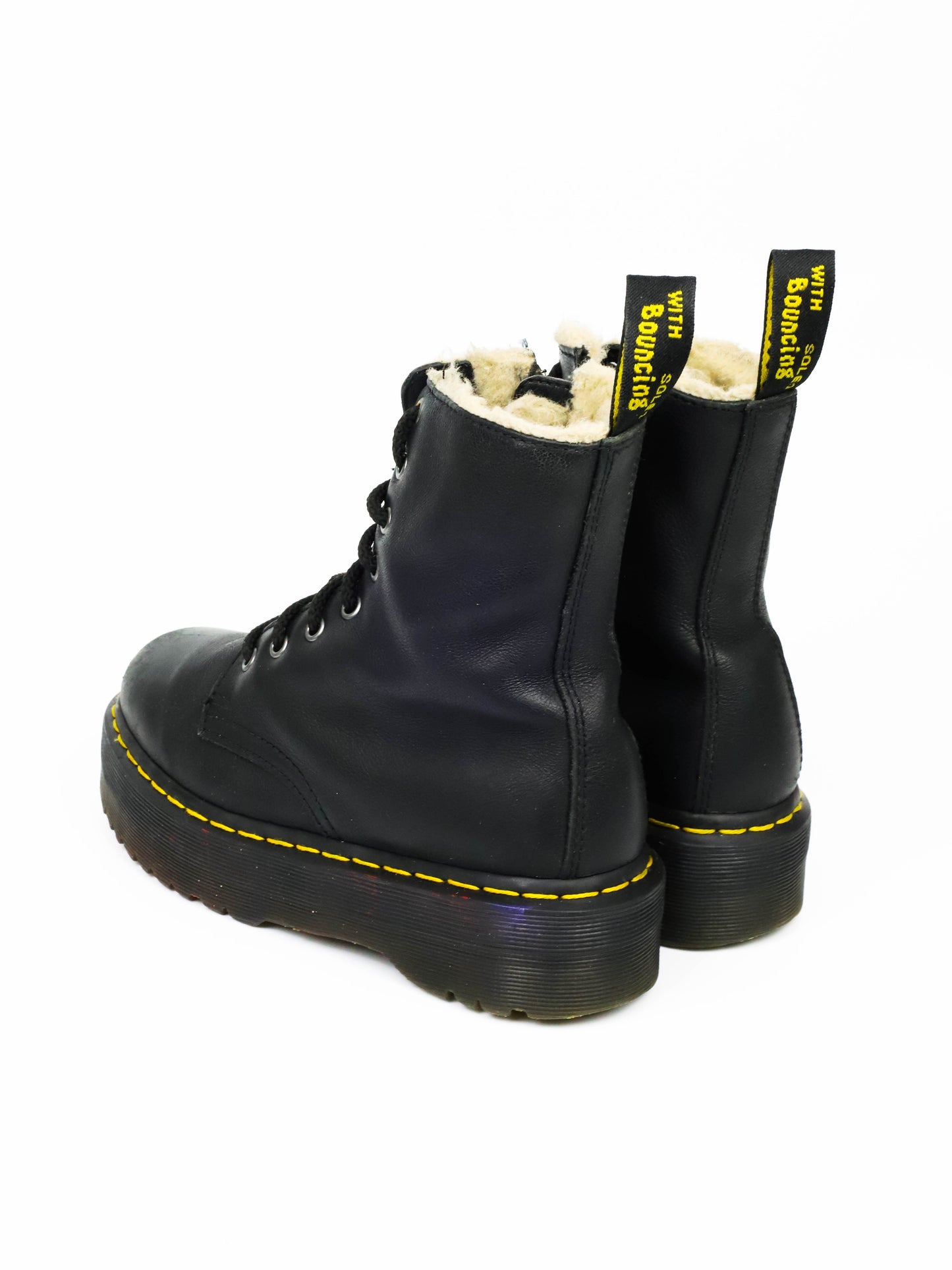 Dr. Martens Jadon Fur-Lined Platform
