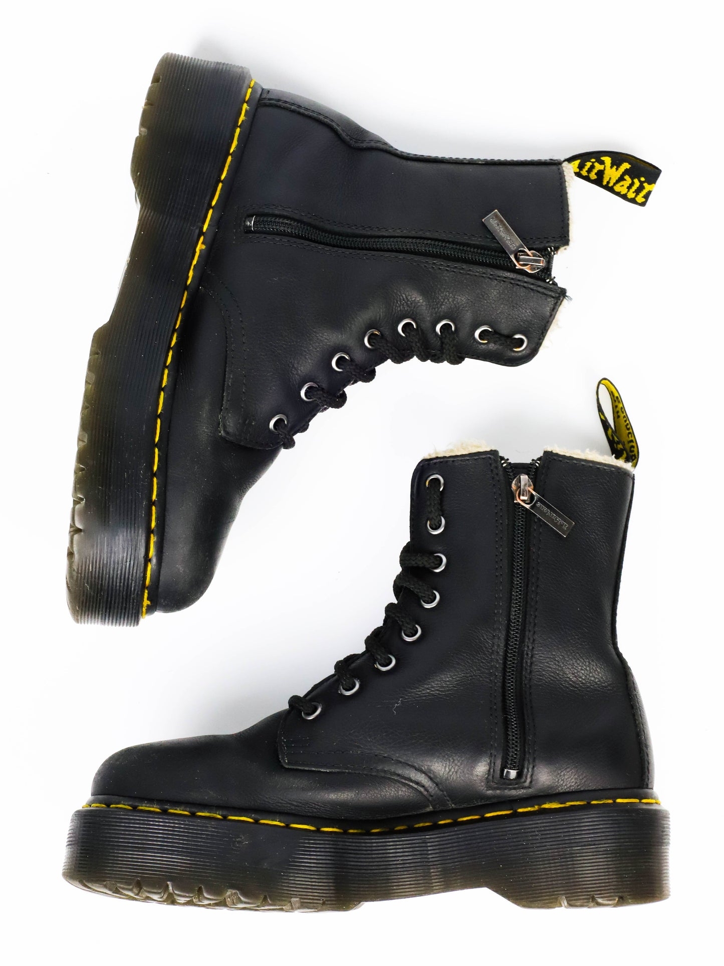 Dr. Martens Jadon Fur-Lined Platform