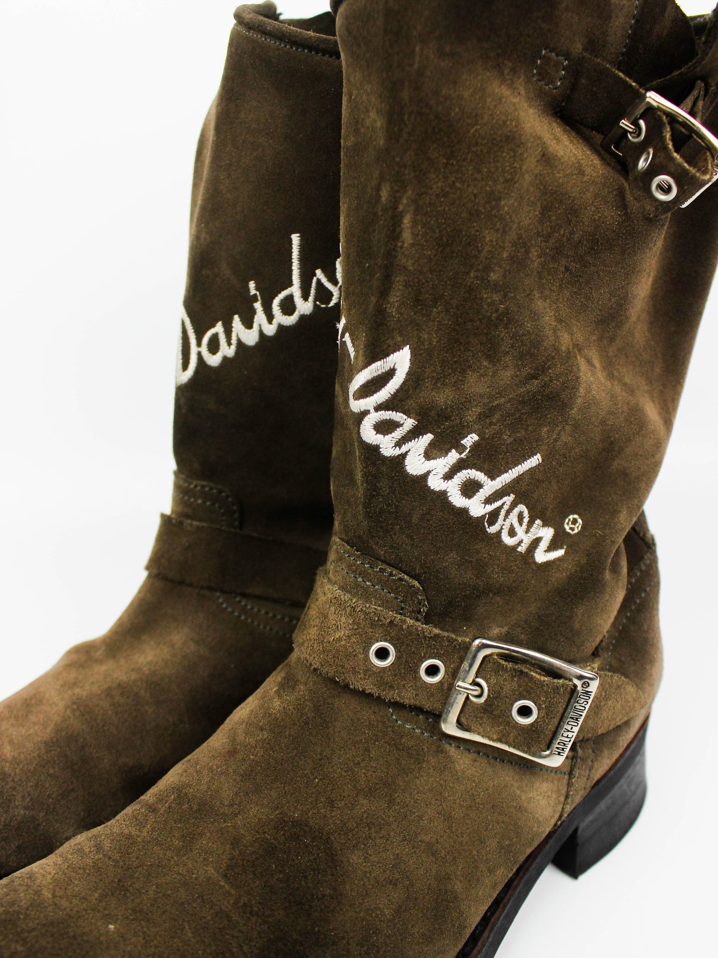 Harley Davidson Brown Biker Boots