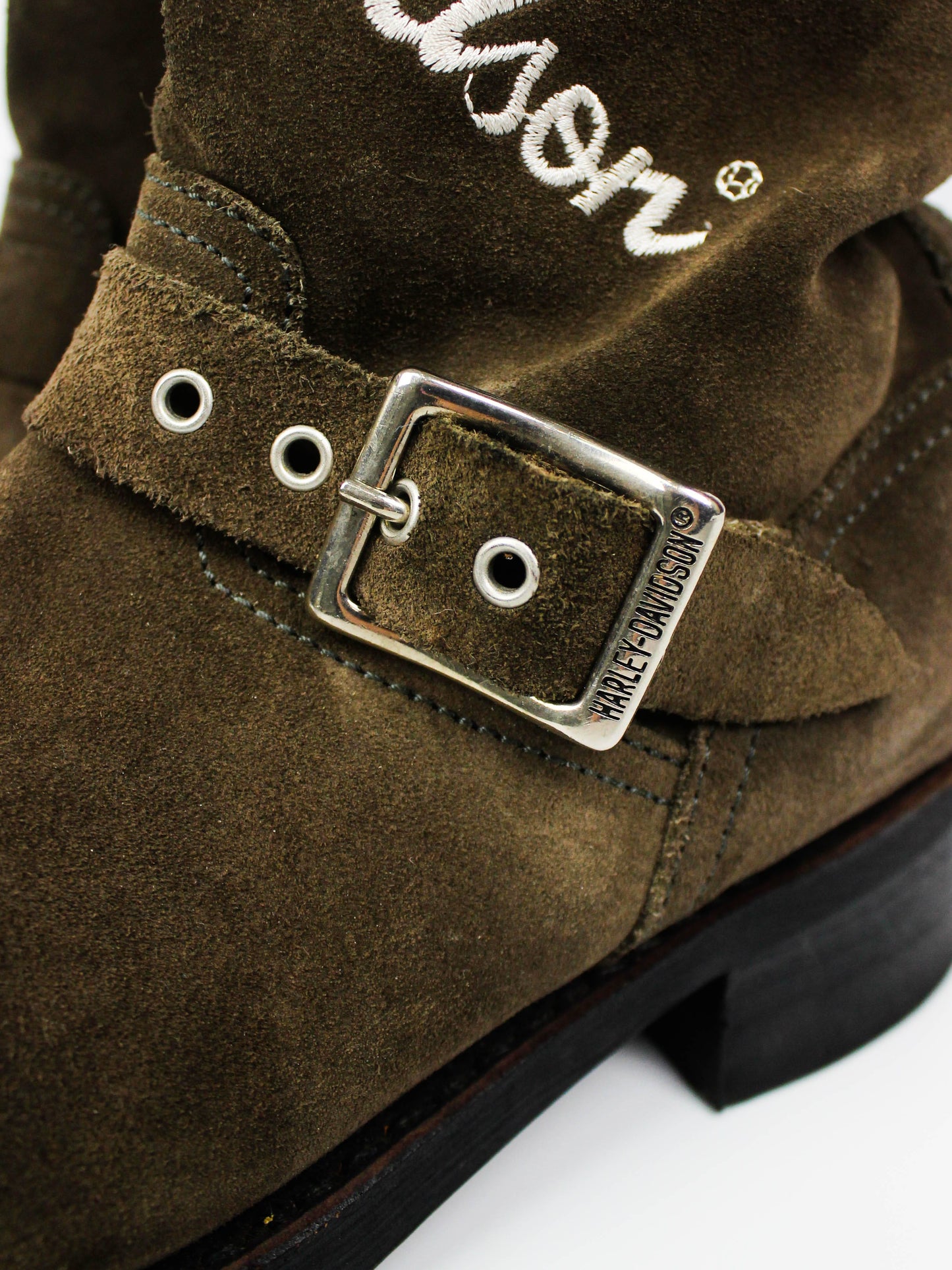 Harley Davidson Brown Biker Boots