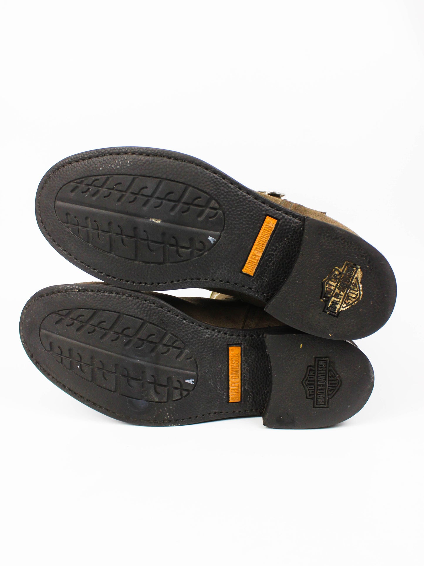 Harley Davidson Brown Biker Boots