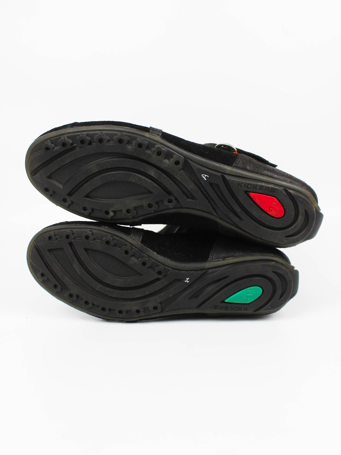 Kickers Wrap Straps Biker Boots Black