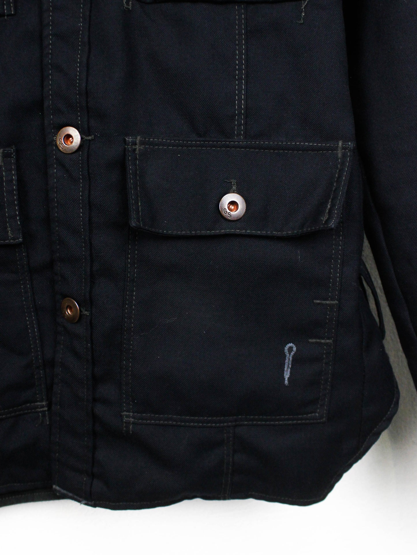 Темно-синя куртка з кишенями G-Star RAW