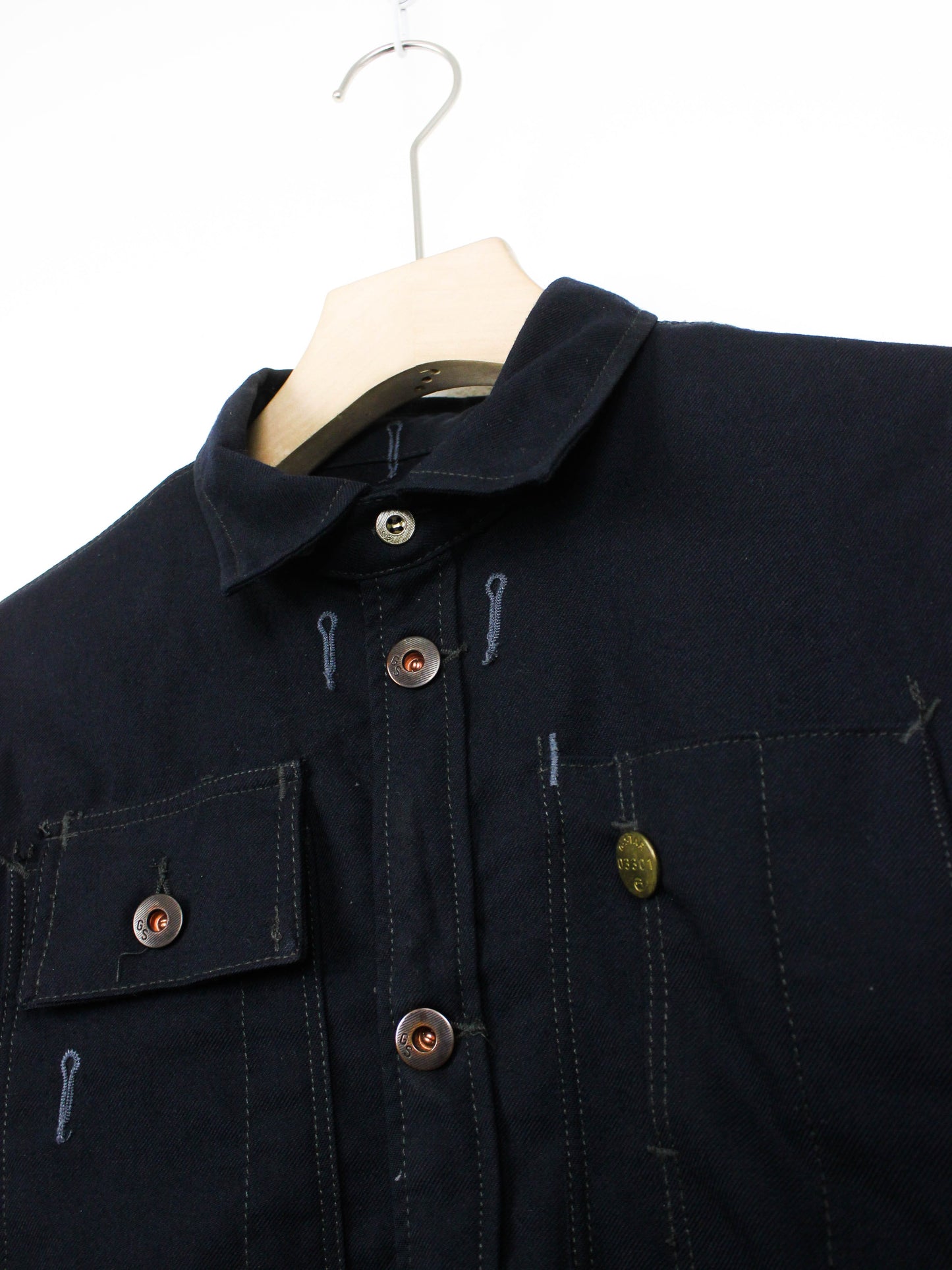 Темно-синя куртка з кишенями G-Star RAW