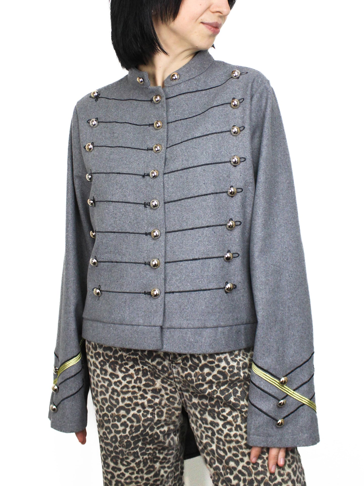 Сірий жакет Napoleon Style