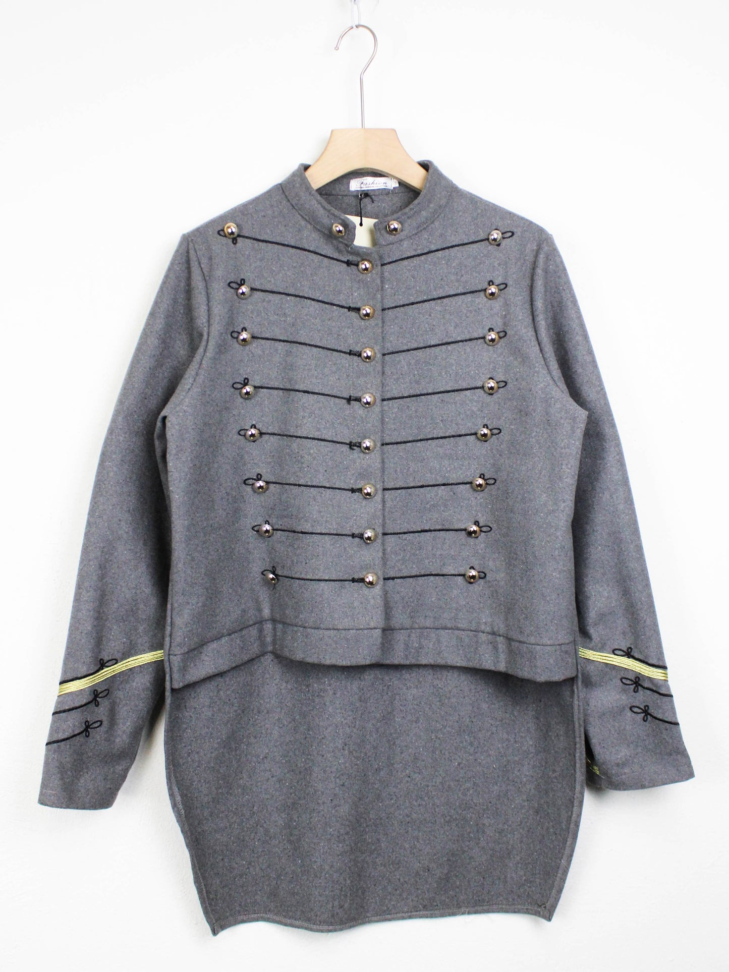 Сірий жакет Napoleon Style