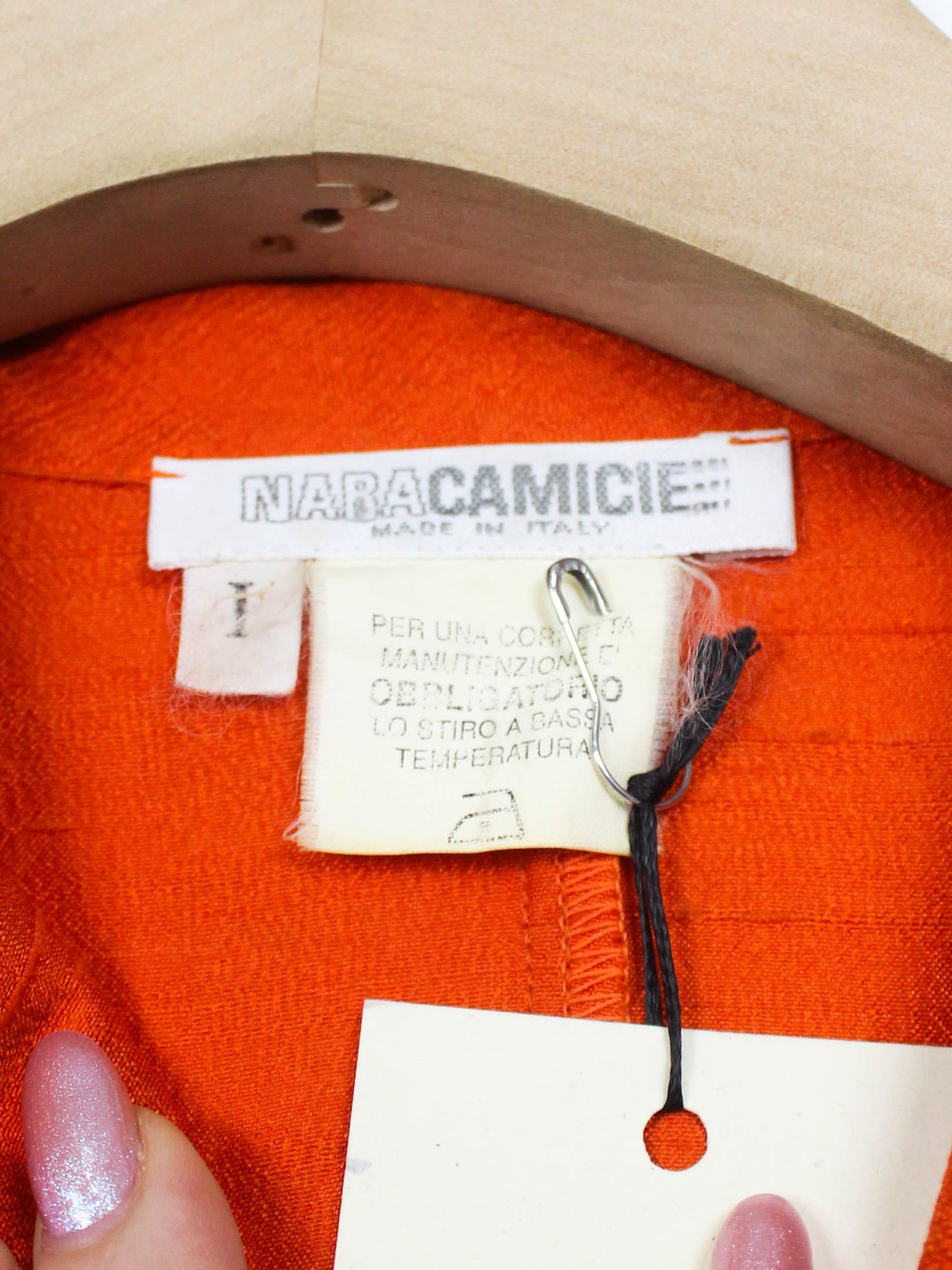 Помаранчева блуза Nara Camicie