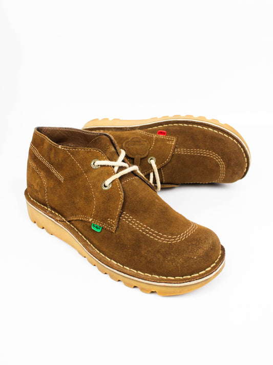 Kickers Kick Hi Nubuck Leather Lace Ankle Boots