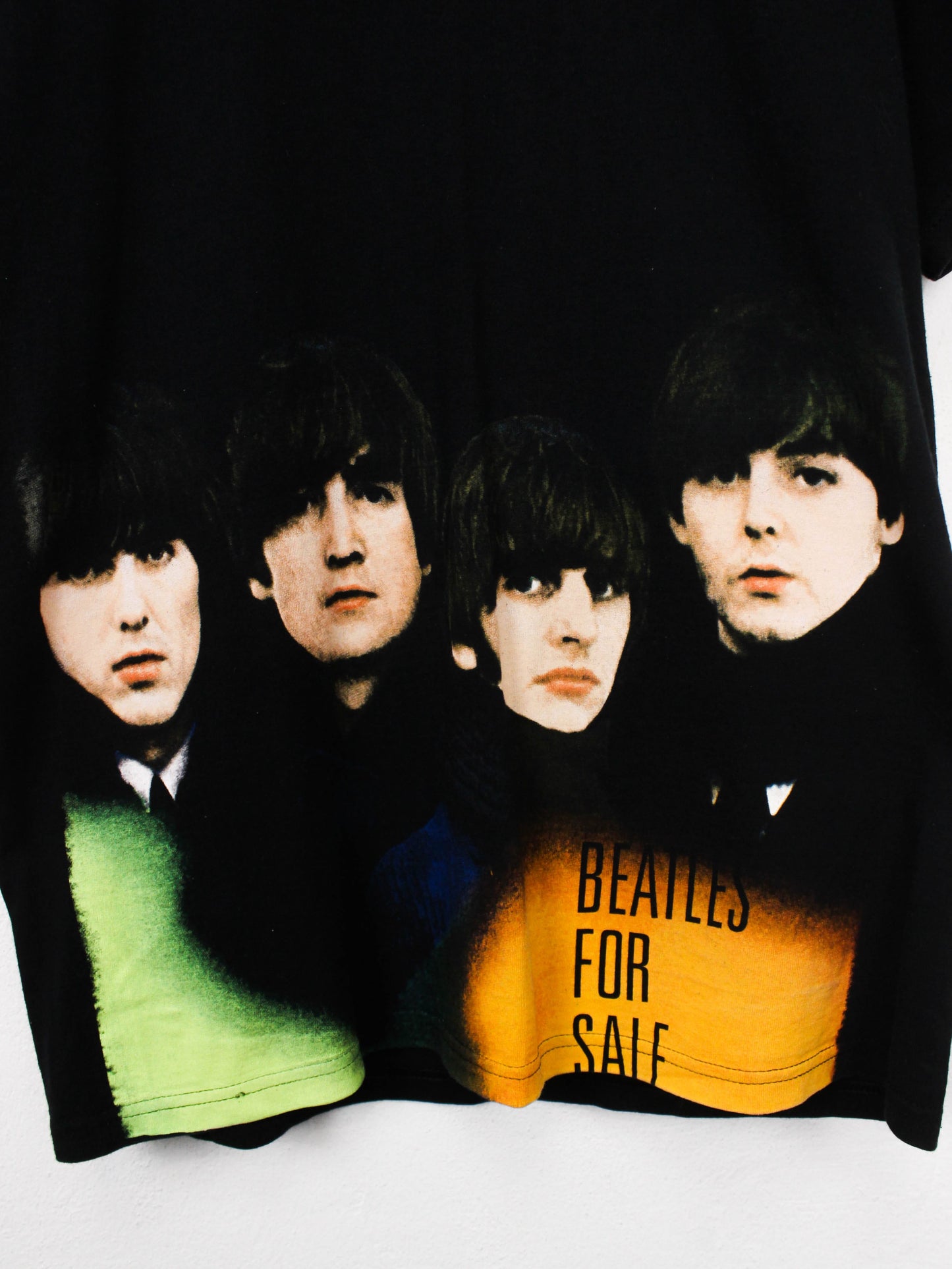 Чорна футболка The Beatles
