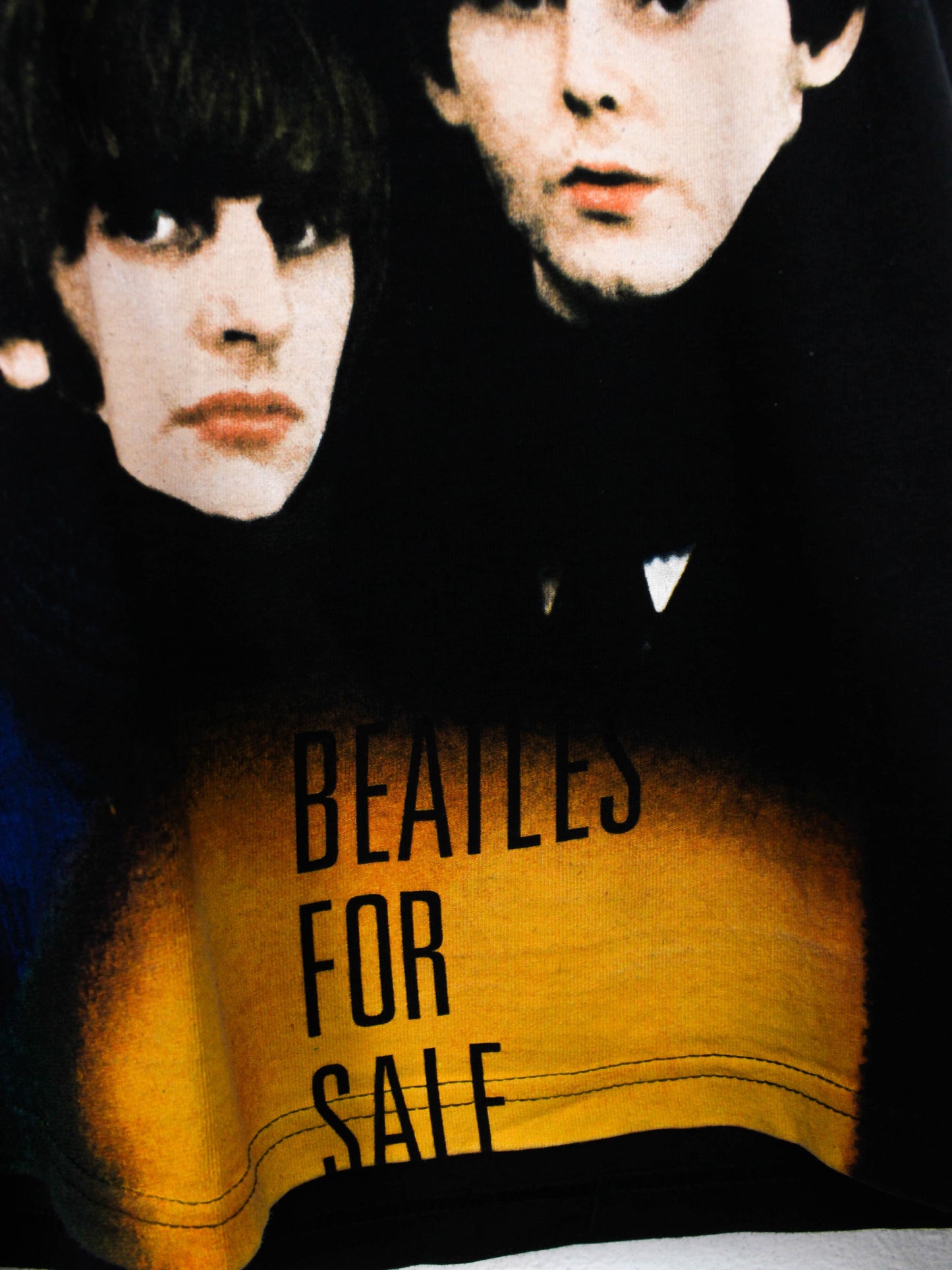 Чорна футболка The Beatles