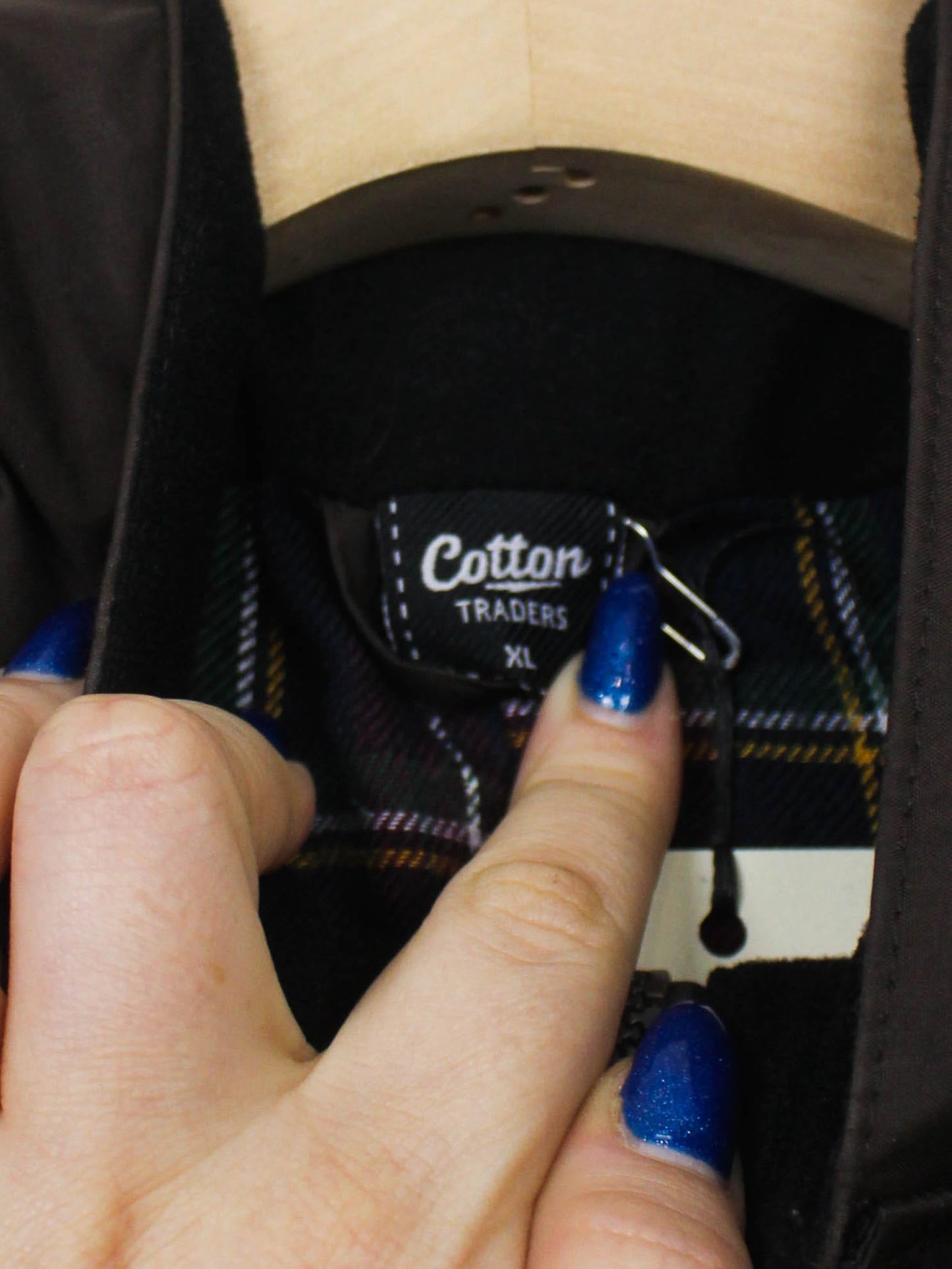 Темно-коричневий дощовик Cotton Traders