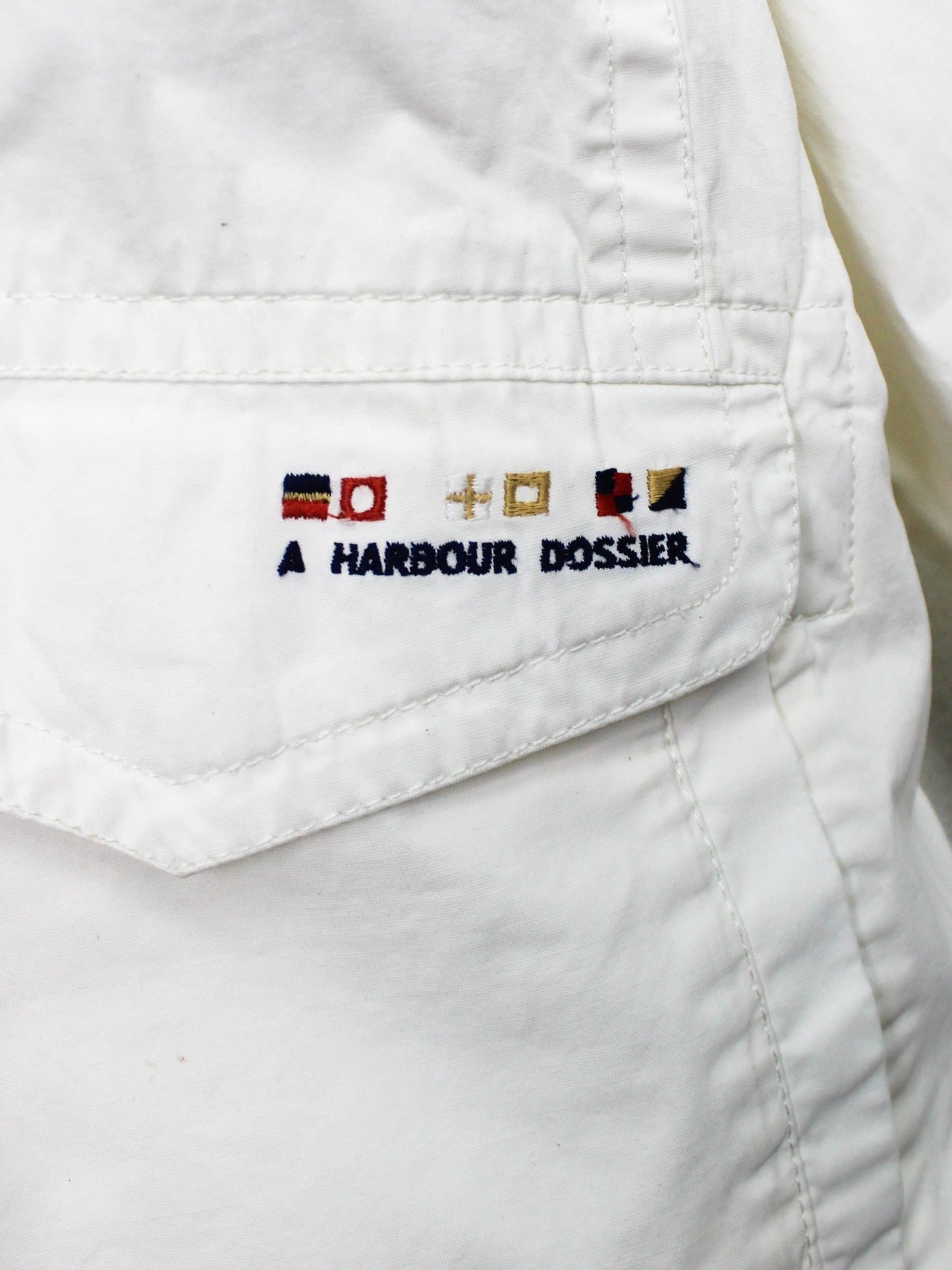 Біла куртка Harbour Dossier