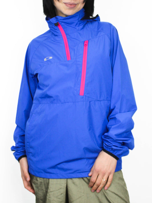 Блакитна вітровка Oakley