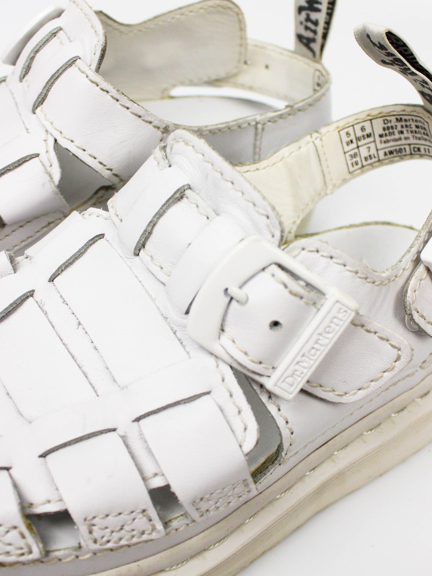 Dr. Martens 8092 Mono Fisherman White