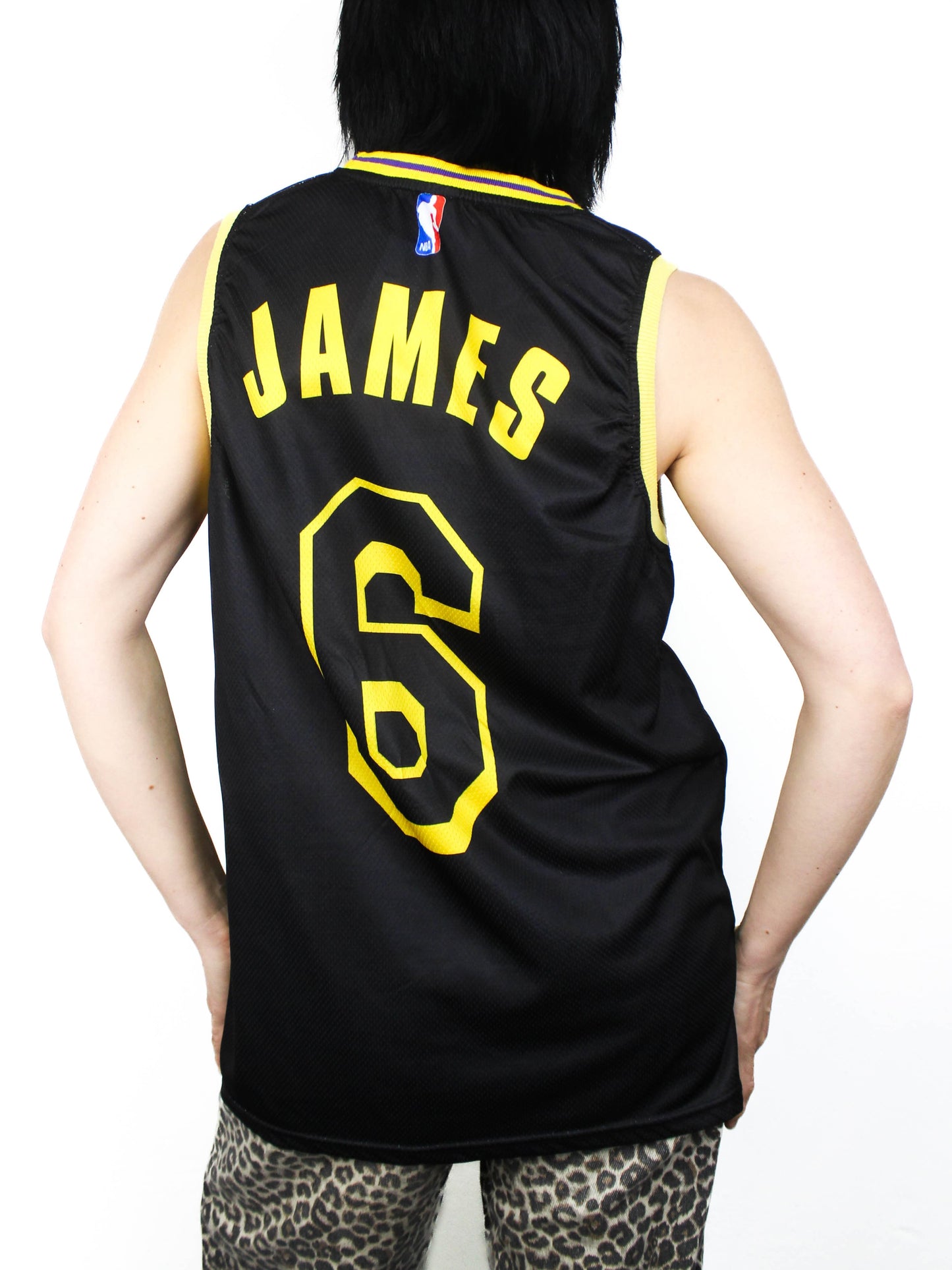 Чорна баскетбольна майка Nike Lebron James