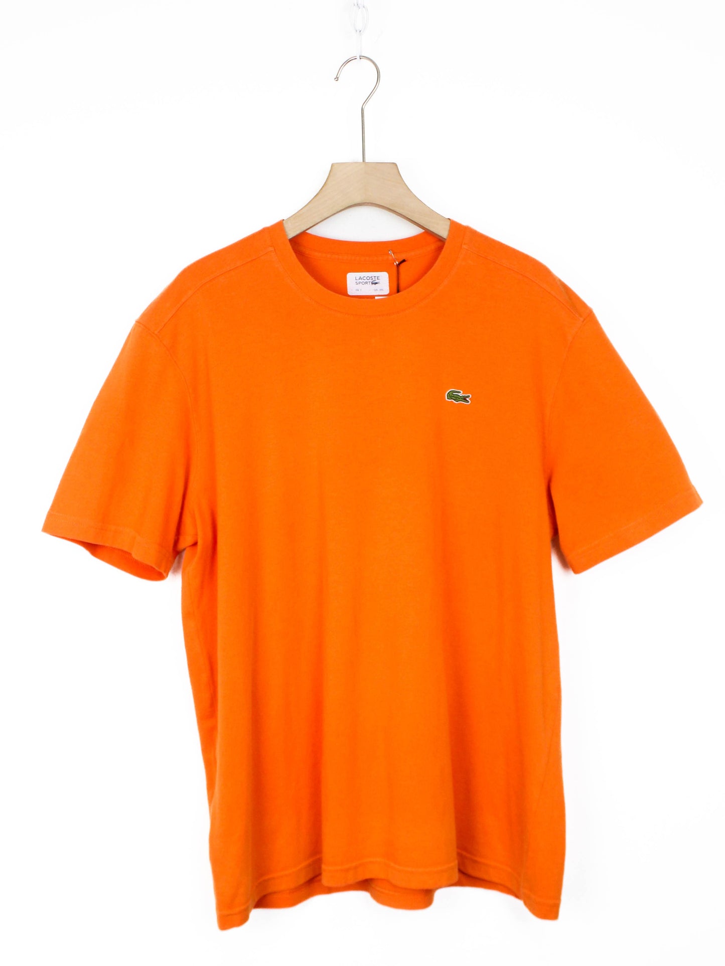Помаранчева футболка Lacoste