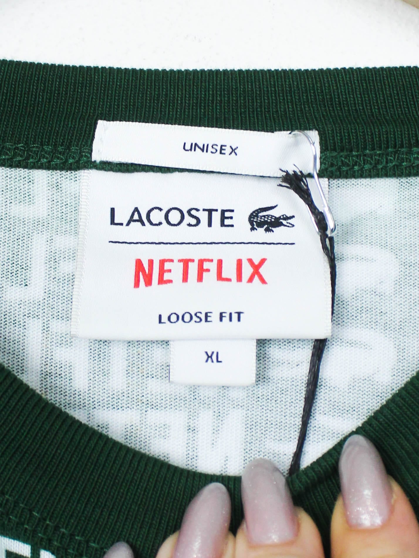 Футболка Lacoste х Netflix