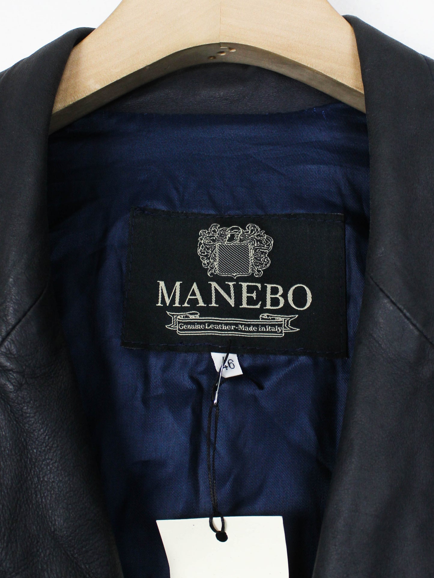 Шкіряний піджак MANEBO Italy