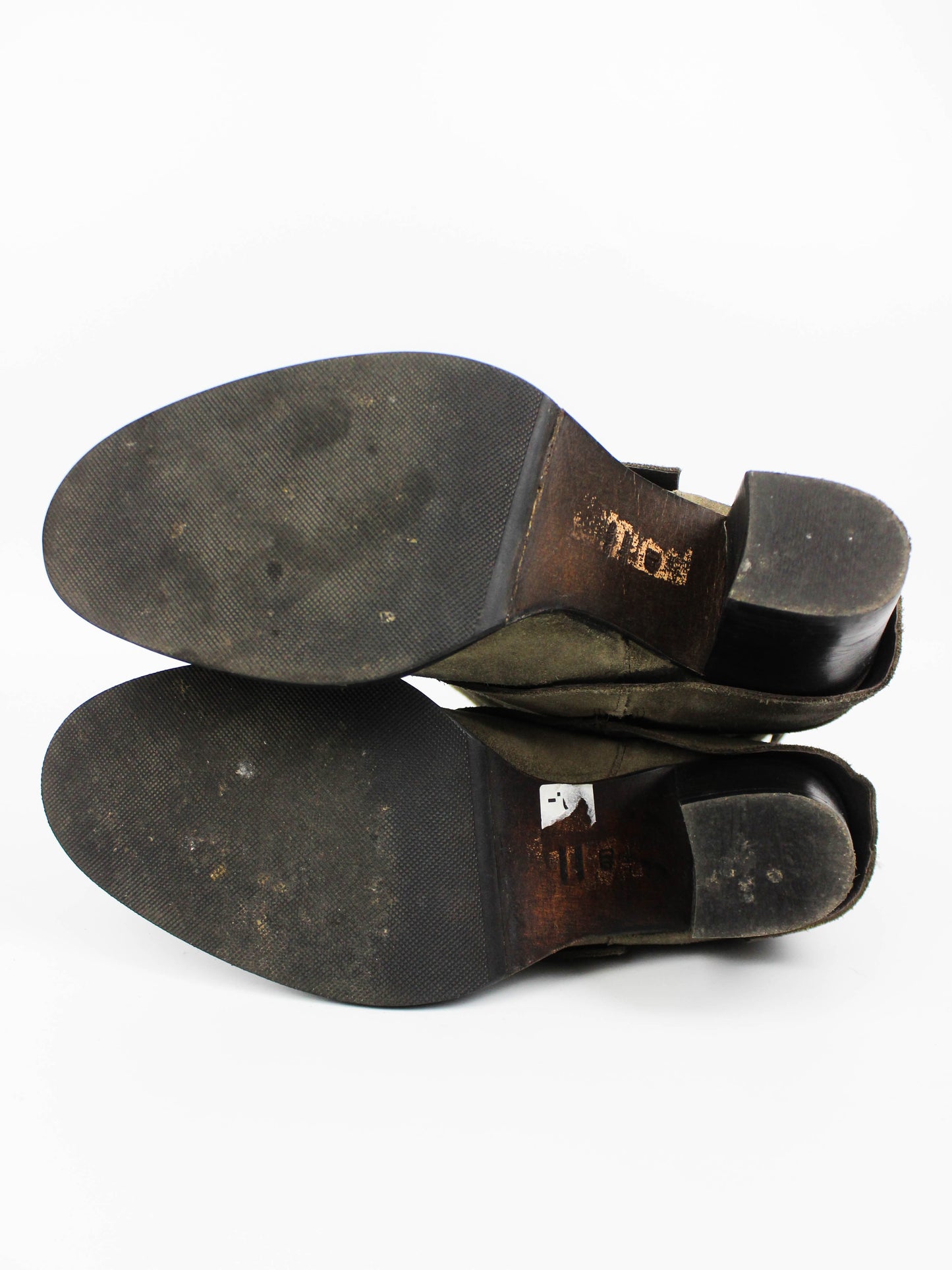 Buffalo Suede Buckle Boots