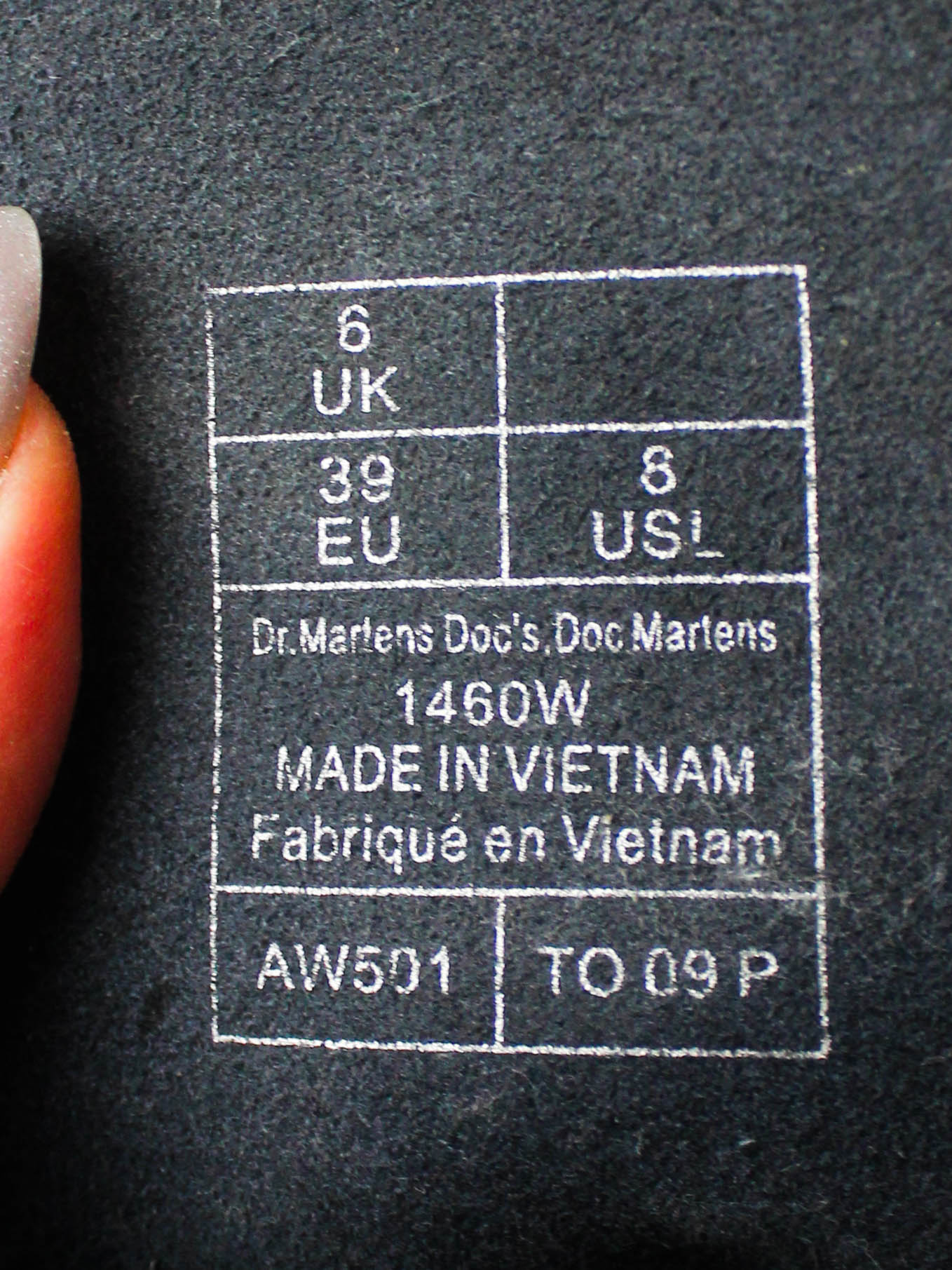 Dr. Martens 1460W Patent Leather
