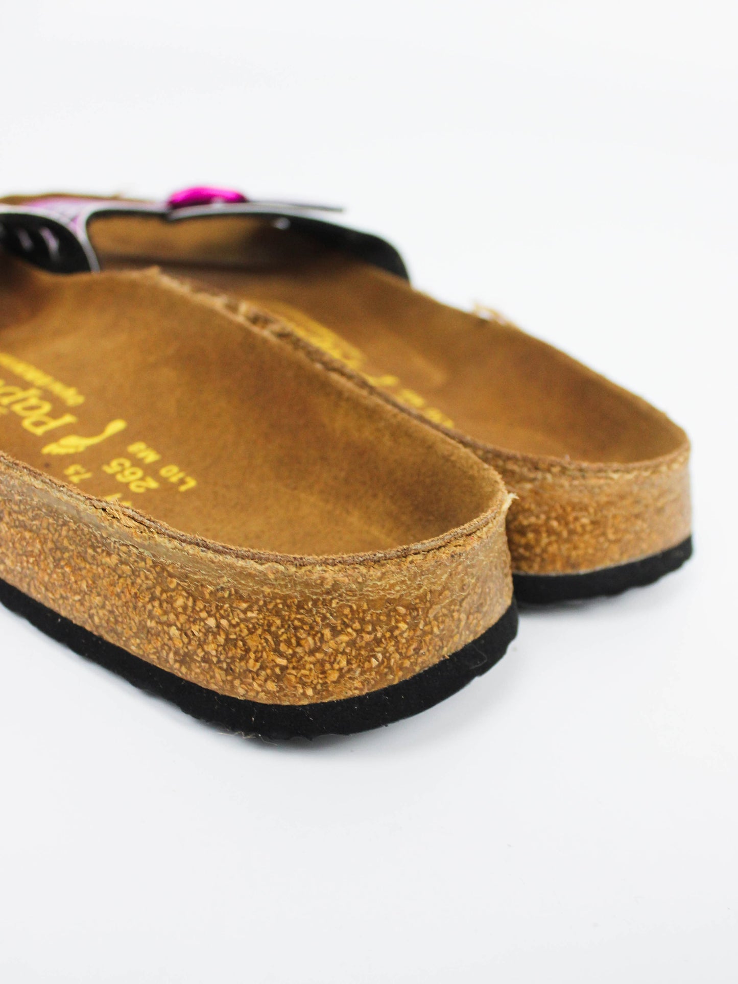 Birkenstock Papillio Purple Floral Slide Sandals
