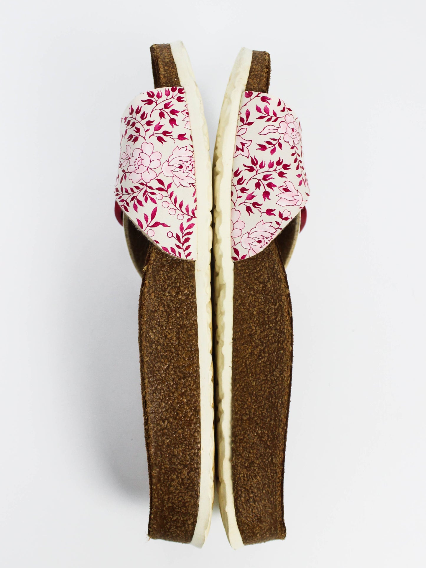Birkenstock Papillio Pink Floral Slide Sandals