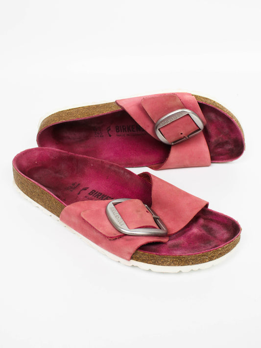 Birkenstock Madrid Big Buckle Pink