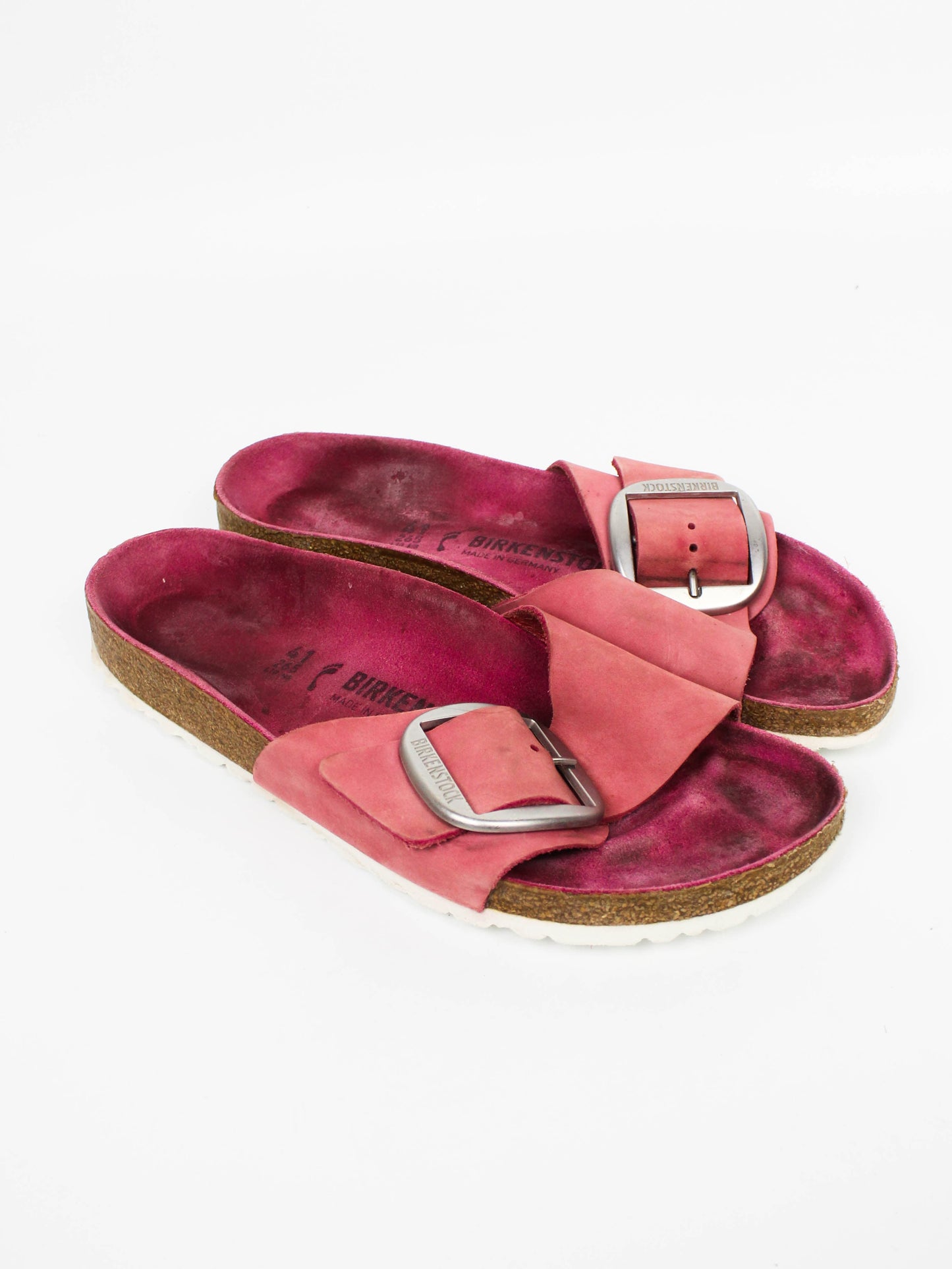 Birkenstock Madrid Big Buckle Pink