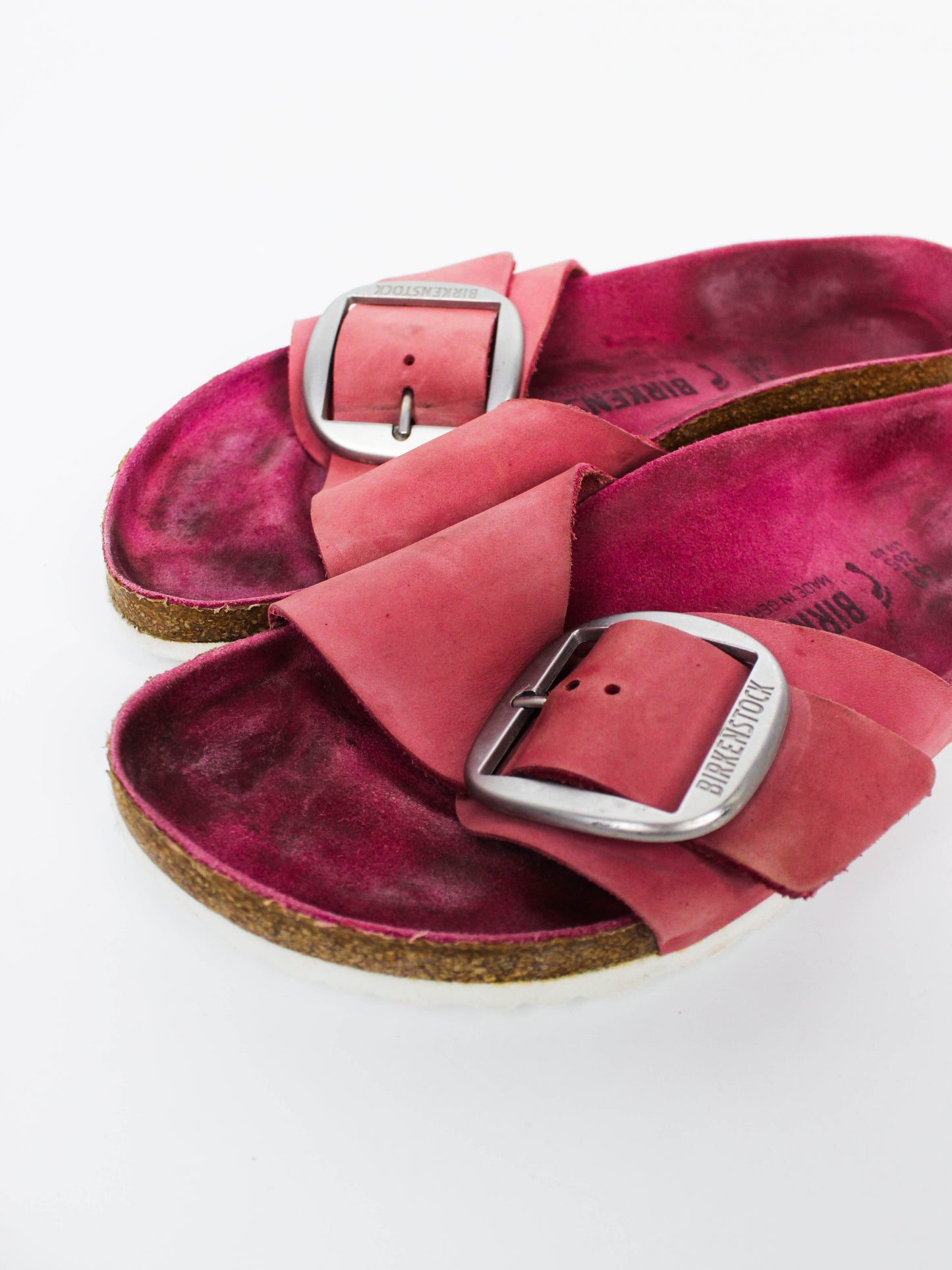 Birkenstock Madrid Big Buckle Pink
