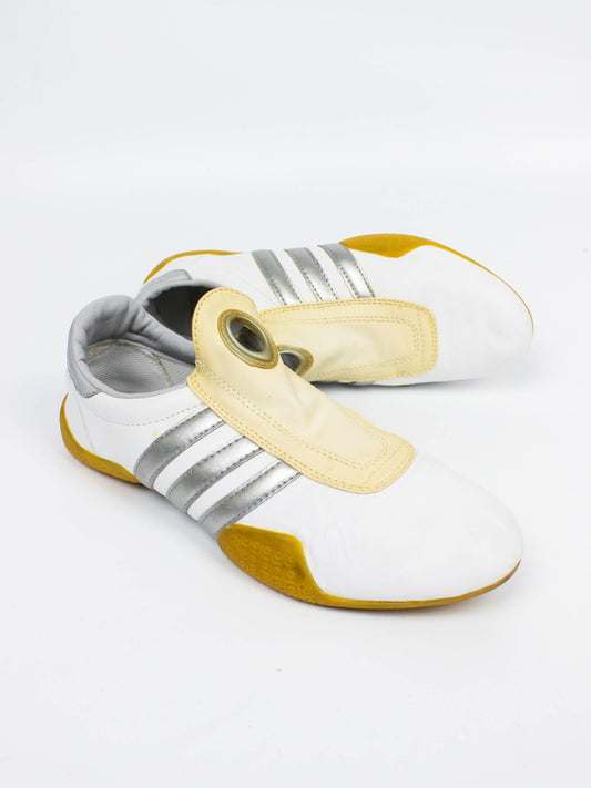 Adidas Taekwondo Mei White Silver Sneakers