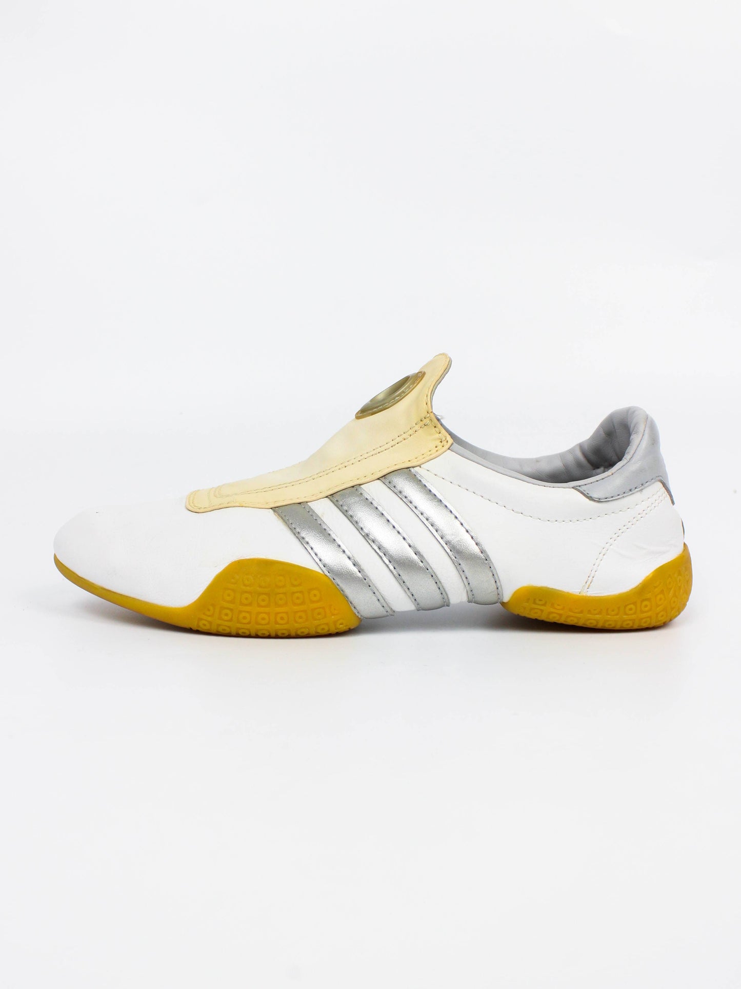 Adidas Taekwondo Mei White Silver Sneakers