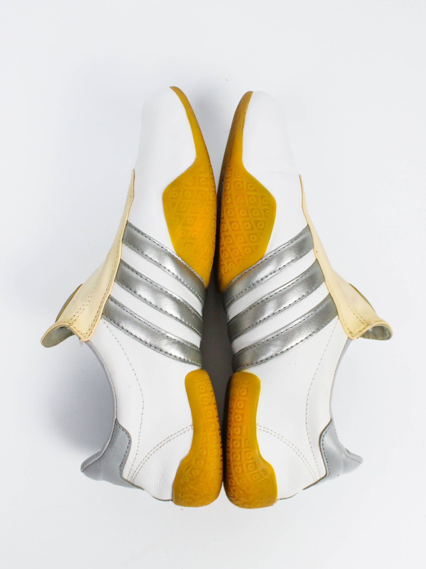 Adidas Taekwondo Mei White Silver Sneakers