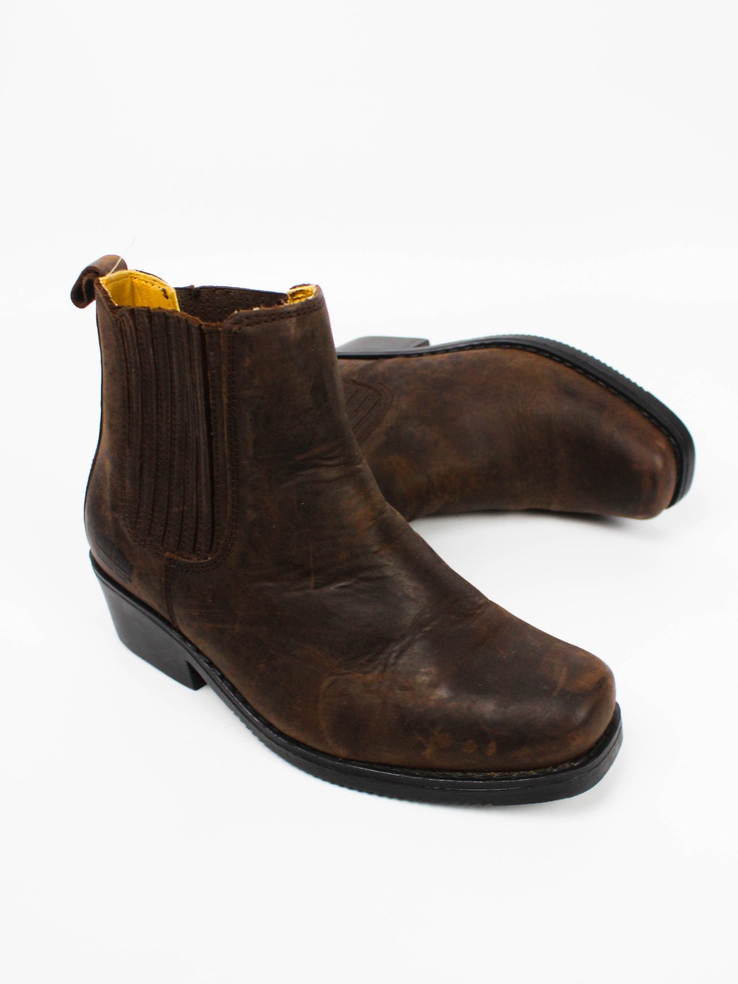 Cowboy brown chelsea boots