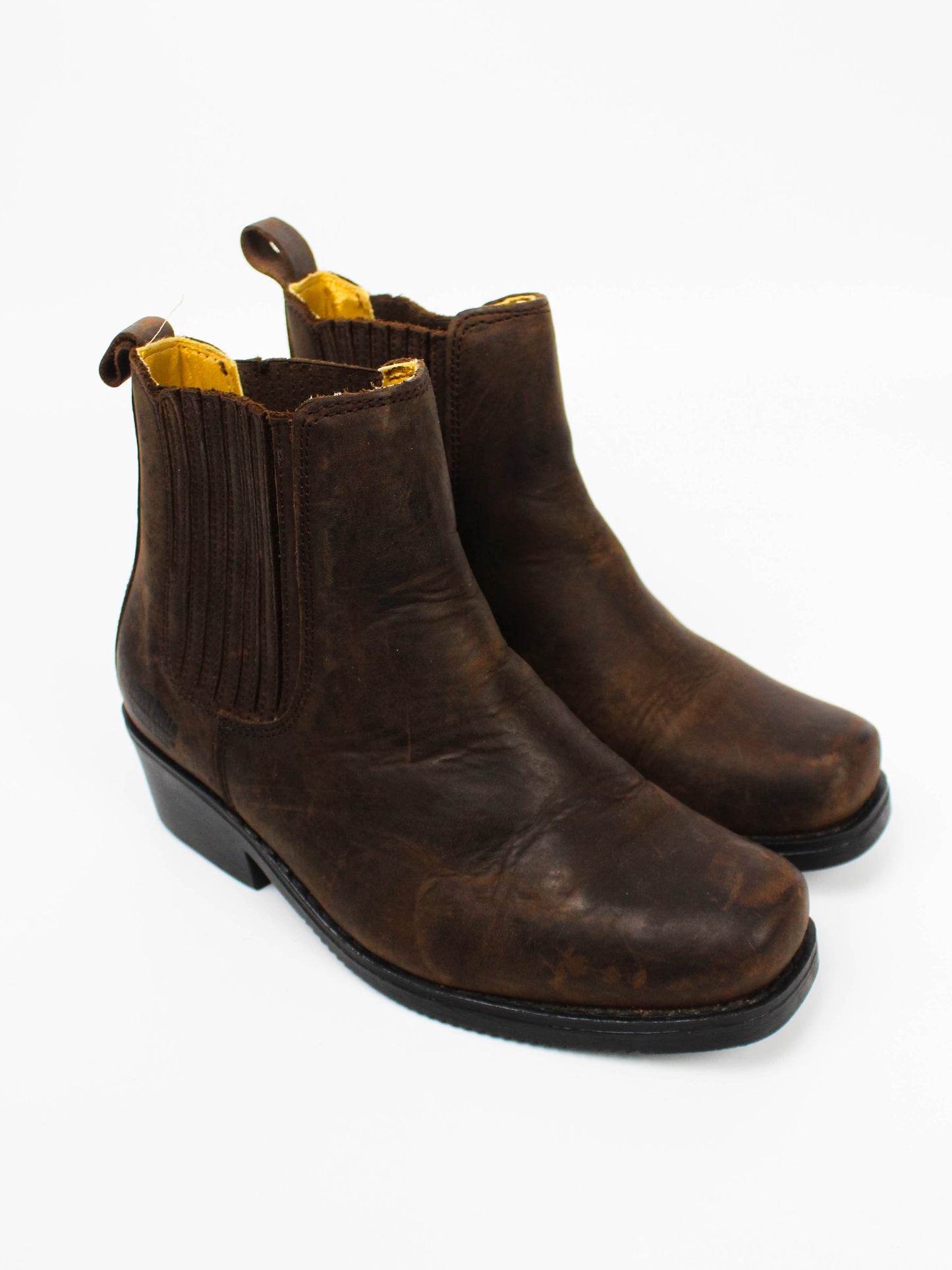 Cowboy brown chelsea boots