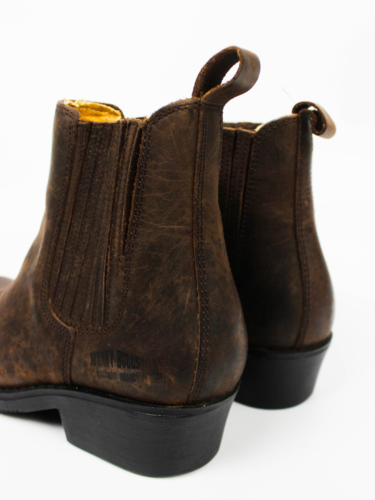 Cowboy brown chelsea boots