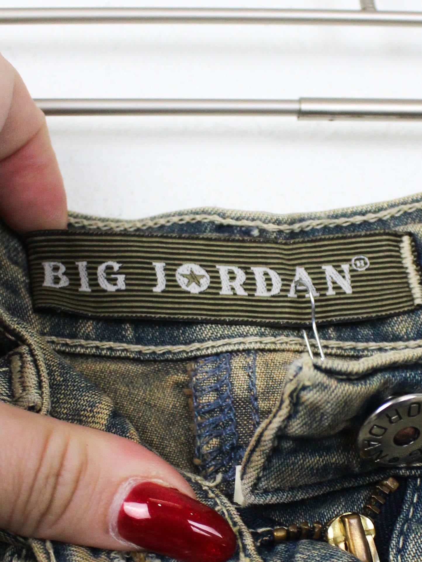 Джинси Big Jordan з квітковою вишивкою