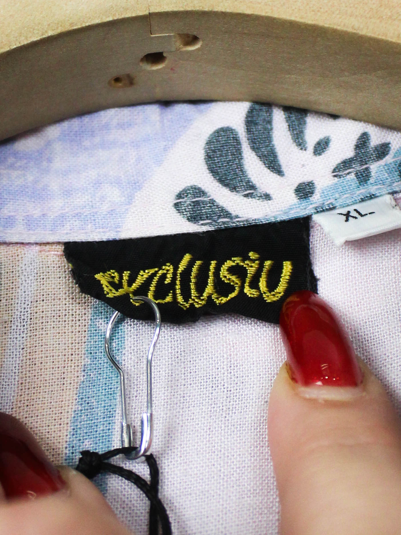 Сорочка Exclusiv з абстрактним принтом