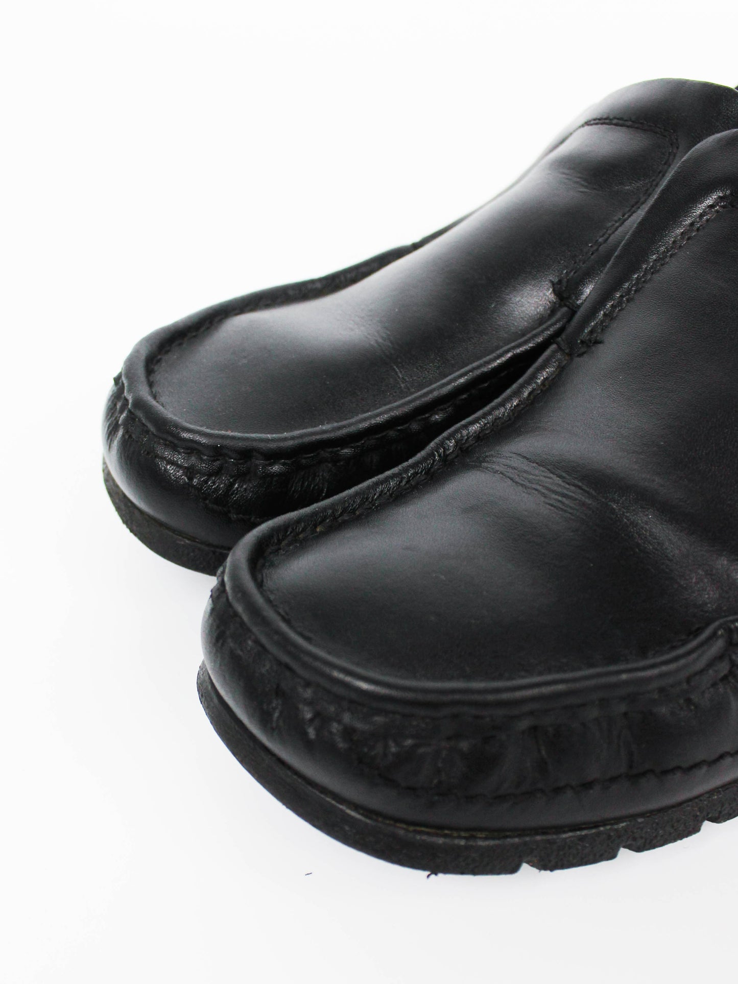 Kickers Kick Lo Black Leather