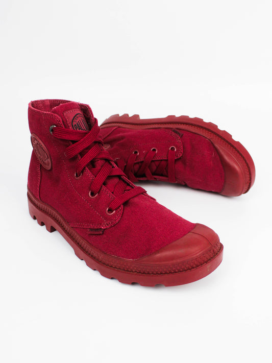 Palladium Pampa Hi Originale Maroon
