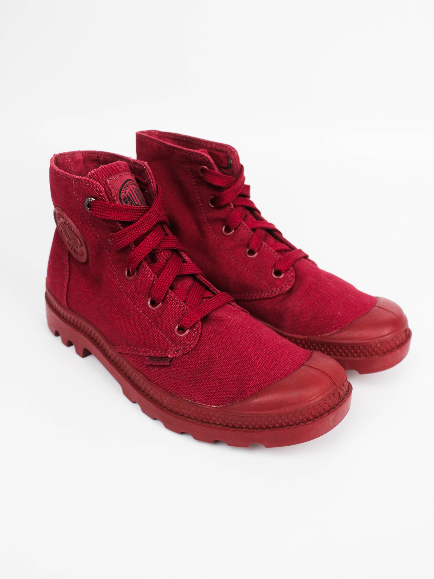 Palladium Pampa Hi Originale Maroon
