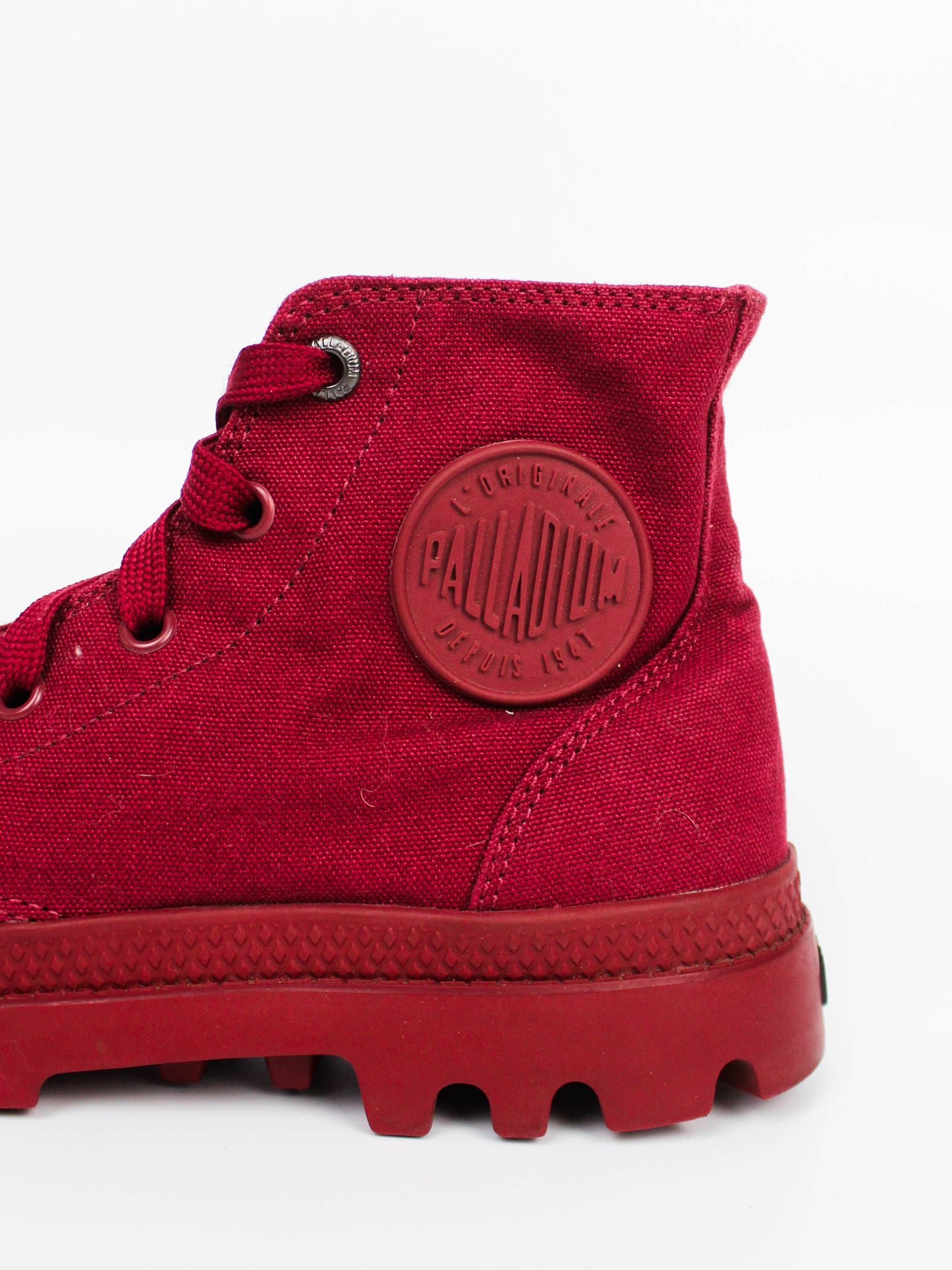 Palladium Pampa Hi Originale Maroon
