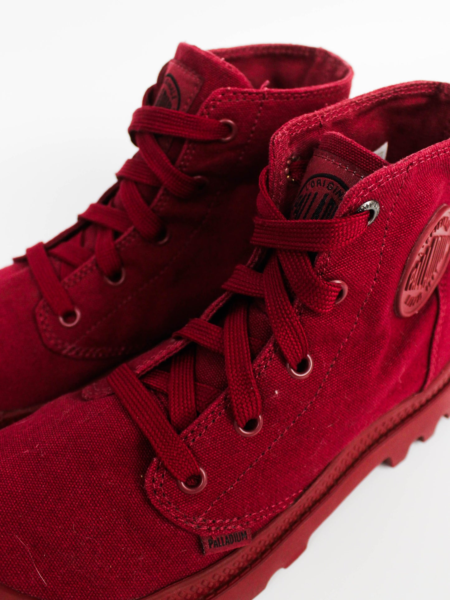 Palladium Pampa Hi Originale Maroon