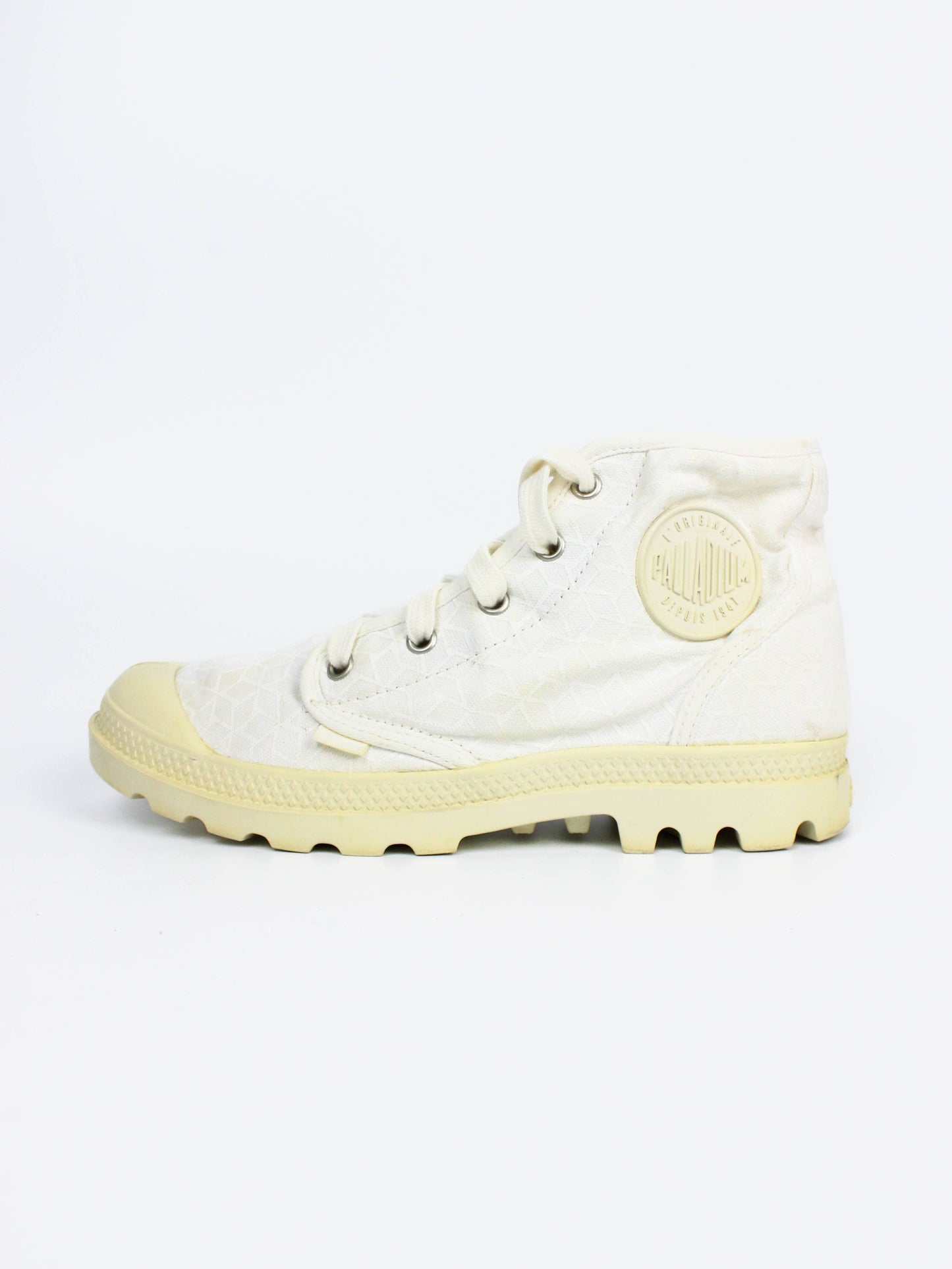 Palladium Pampa Hi White Canvas Boots