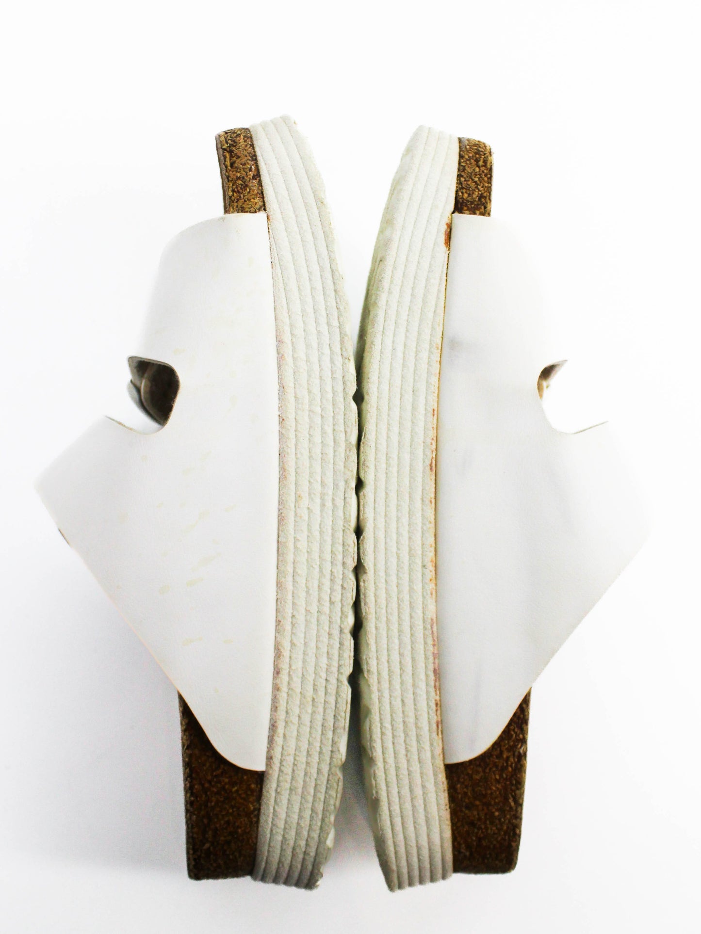 Birkenstock Papillio Arizona Platform White Sandals