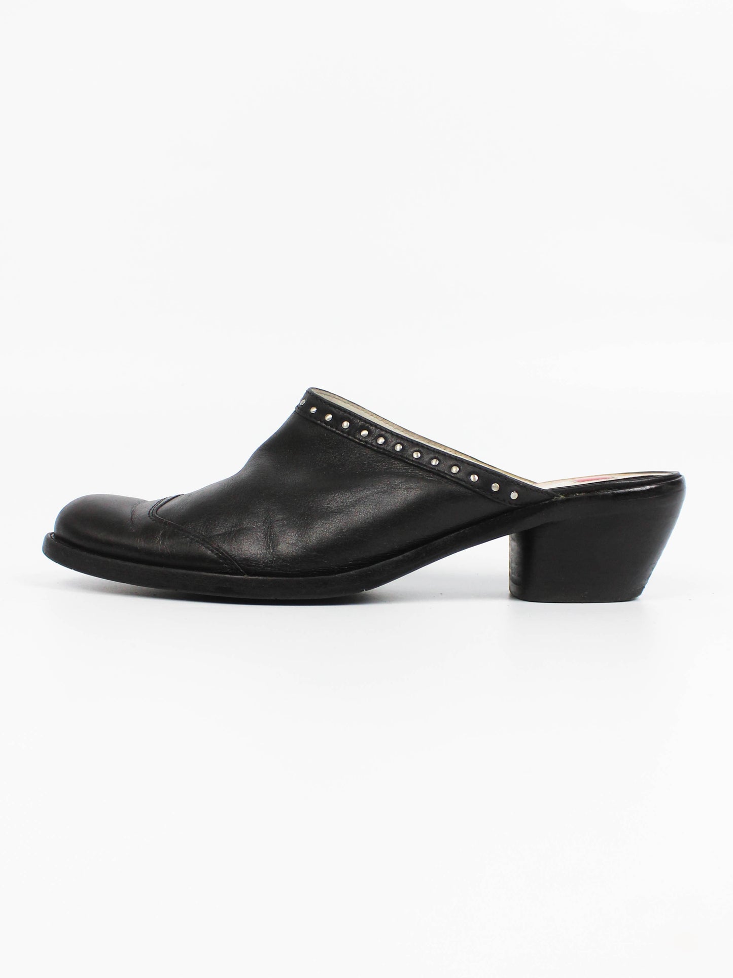 Hogl Leather Mules Vintage