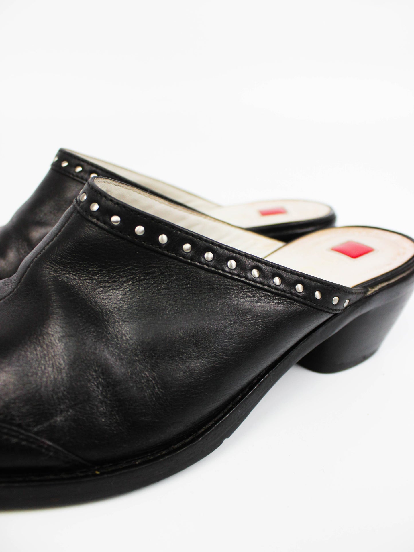 Hogl Leather Mules Vintage