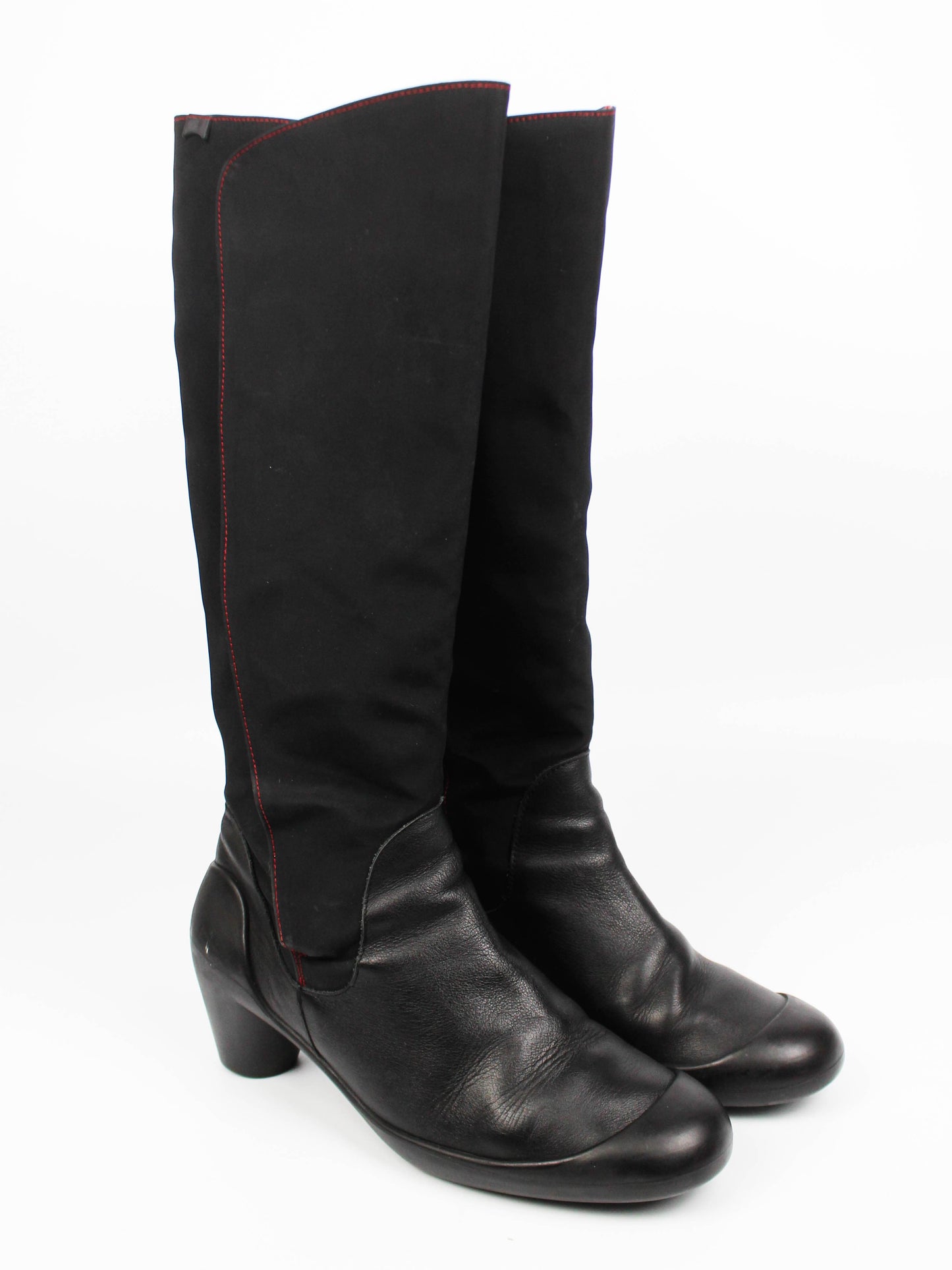 Camper Leather Knee-High Boots