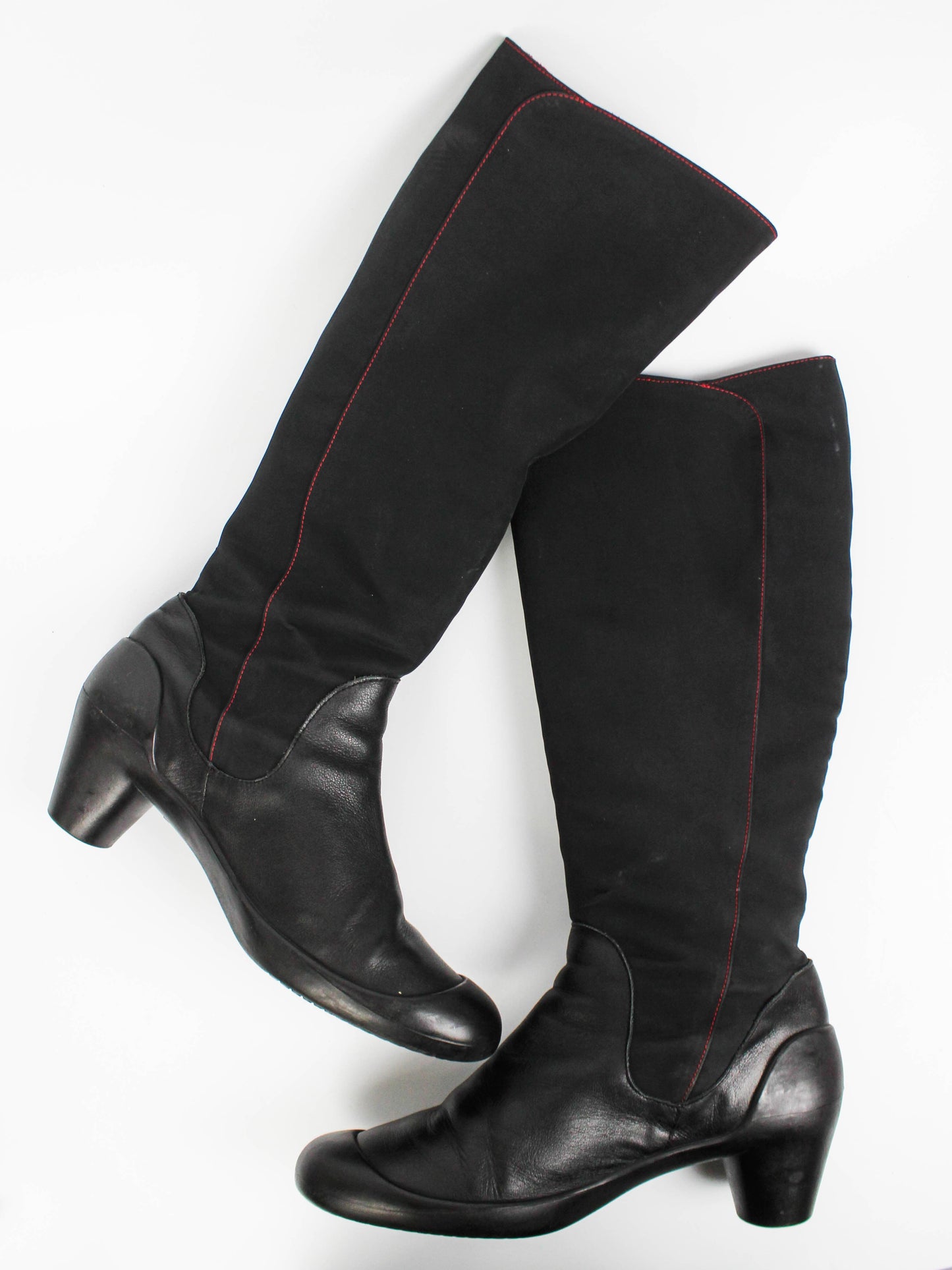 Camper Leather Knee-High Boots