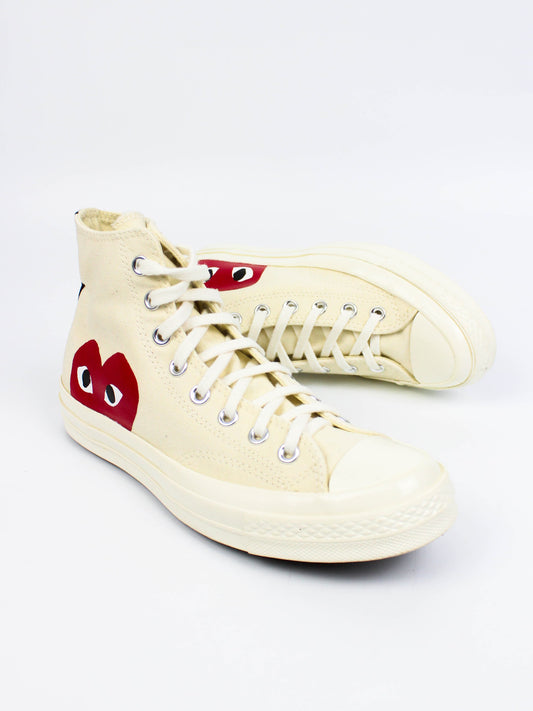 Converse x Comme des Garçons PLAY Chuck 70 Hi